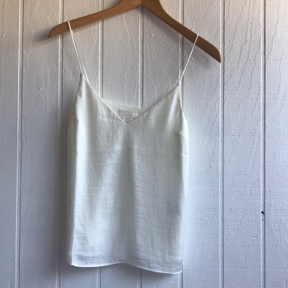 H&M white cami blouse